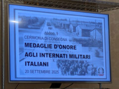Consegna Medaglie d'onore IMI