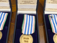 Medaglia d'onore IMI a Edoardo Todari