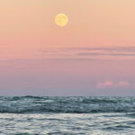 Luna di ottobre - Foto Roberto Sbriscia