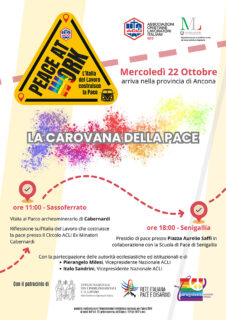 Carovana della Pace "Peace at Work - Il lavoro costruisce la pace"
