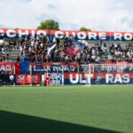 Tifosi Vigor Senigallia in curva nord al Bianchelli