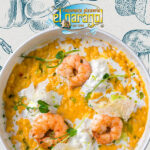 Risotto zucca e gamberi - Ristorante El Garagol