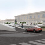 Progetto alternativo per ponte Garibaldi - Soluzione 2 di arch. Buratti e designer Pepe