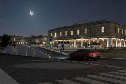 Progetto alternativo per ponte Garibaldi - Soluzione 2 di arch. Buratti e designer Pepe