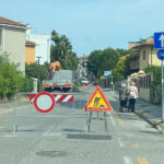 Abbattimento pioppi in via Mercantini