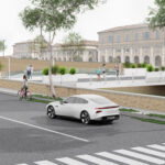 Progetto alternativo per ponte Garibaldi - Soluzione 3 di arch. Buratti e designer Pepe