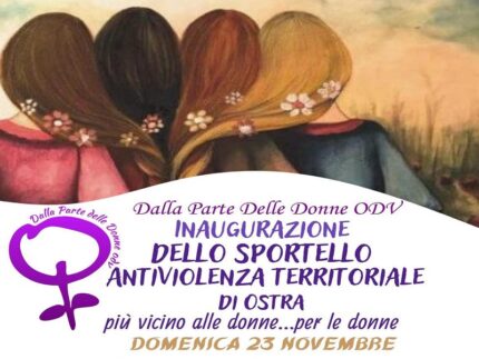 Inaugurazione a Ostra dello Sportello Antiviolenza