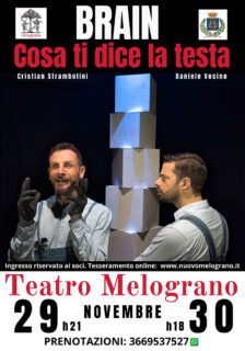 Brain_Cosa ti dice la testa - Teatro Nuovo Melograno