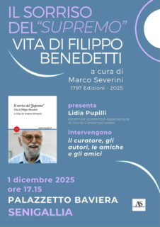 Presentazione libro "Il sorriso del Supremo Vita di Filippo Benedetti"