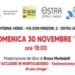 Presentazione del libro di Bruno Morbidelli "Accadde in Montalboddo"