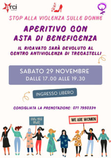 Aperitivo con asta di beneficenza a Ponte Rio di Trecastelli