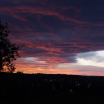 Alba dalle colline dell'hinterland Senigalliese - Foto Moreno Minucci