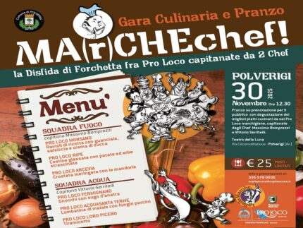 Locandina dell'edizione 2025 di Marchechef