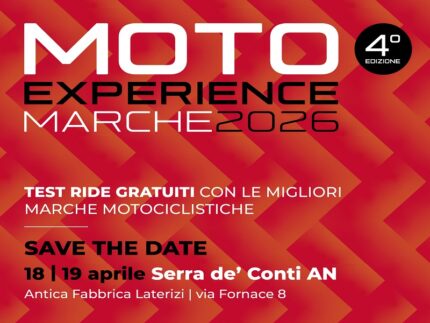 Locandina della 4° edizione di Moto Experience