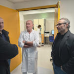 Canafoglia con Calcinaro all'ospedale di Senigallia