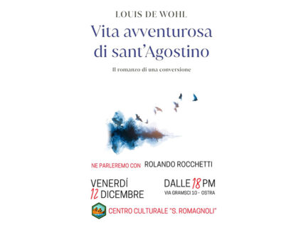 A Ostra presentazione libro Vita avventurosa di Sant'Agostino