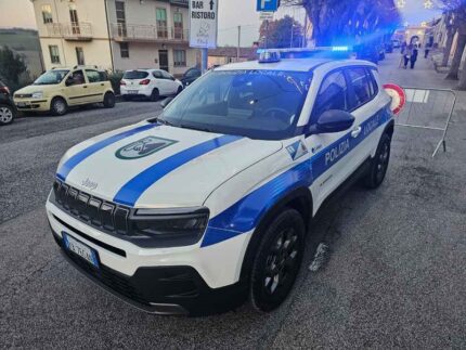 Nuovo veicolo della Polizia Locale di Arcevia