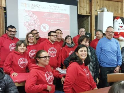 Tombola solidale Se.Po.Fa. a Montefortino di Arcevia