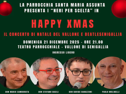 Happy Xmas - Concerto di Natale del Vallone e di BeatleSenigallia