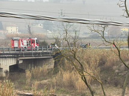 Incidente sulla strada Corinaldese a Passo Ripe di Trecastelli