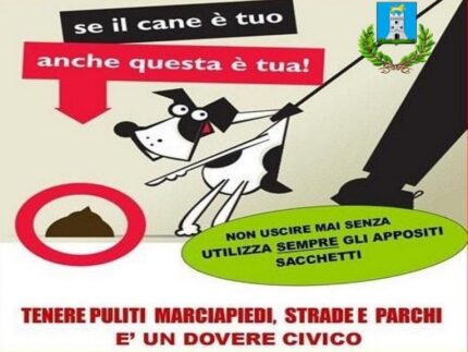 Campagna di sensibilizzazione per la raccolta delle deiezioni canine a Castelleone di Suasa