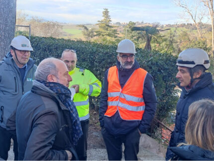 Incontro con l'assessore regionale alla sanità Paolo Calcinaro a Corinaldo