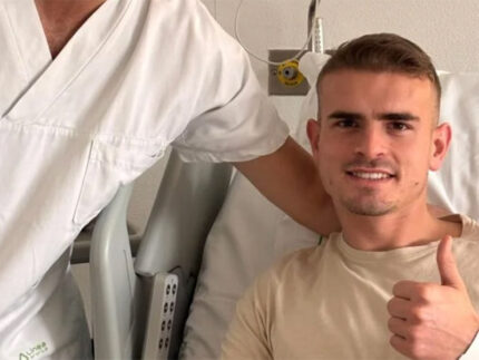 Nicola Gambini dopo l'intervento