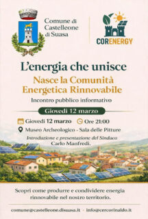 Presentazione CER a Castelleone di Suasa