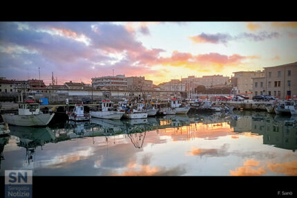 Il cielo in una darsena - Foto Francesco Sanò