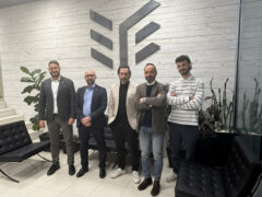 Vertici Legacoop Produzione e Servizi a Senigallia per EDRA Costruzioni