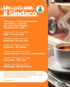 Un Caffè con il Sindaco a Trecastelli