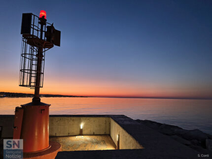 Al porto al crepuscolo - Foto Silvia Conti