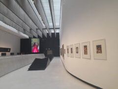 Opere di Nori de' Nobili alla mostra "TRAGICOMICA. Prospettive sull'arte italiana dal secondo Novecento a oggi"