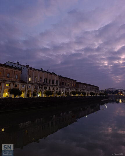 Nuvole si addensano sul Misa - Foto Loris Francoletti