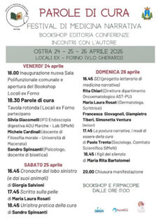 Parole di Cura - Festival di Medicina Narrativa