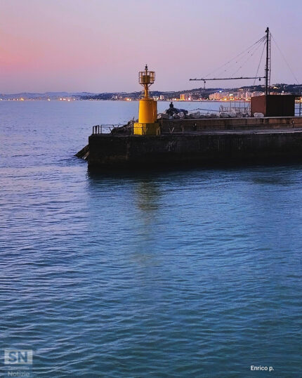Quando la notte finisce e comincia il giorno - Foto Enrico Petrini
