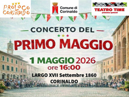 Concerto del Primo Maggio a Corinaldo