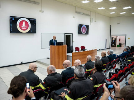 Sopralluogo istituzionale al Polo Didattico VF di Senigallia