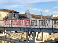 Arvultùra per la liberazione dei concittadini arrestati da Israele