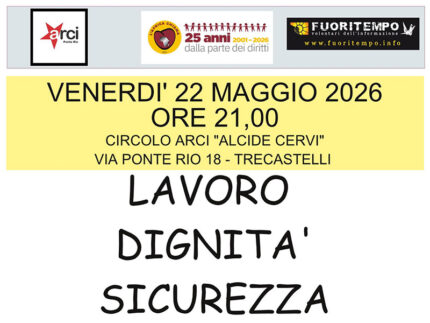 Lavoro, dignità e sicurezza: incontro a Ponte Rio