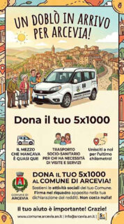 Un Doblò in arrivo per Arcevia