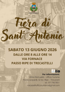 Fiera di Sant'Antonio 2026 a Passo Ripe di Trecastelli