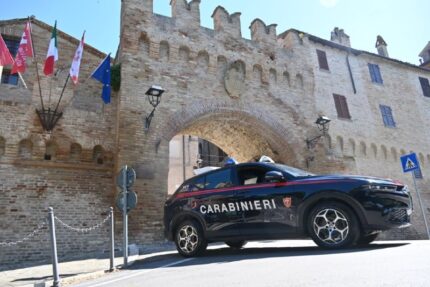 Carabinieri a Corinaldo