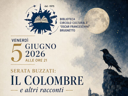 Serata dedicata a Dino Buzzati a Brugnetto di Trecastelli