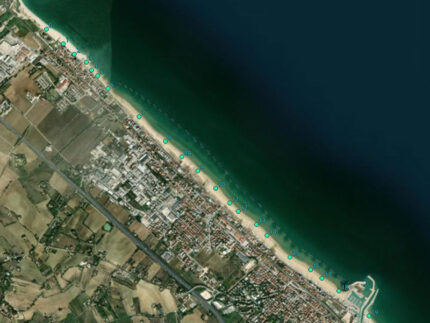 Docce pubbliche sulla riviera di Ponente di Senigallia