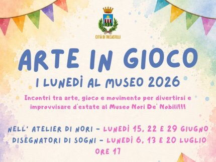 Locandina di "Arte in gioco"