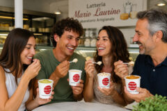 Gelato artigianale della Latteria di Mario Laurino