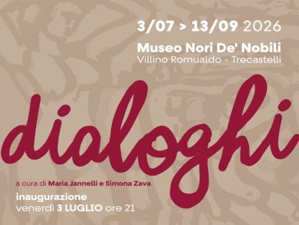 Inaugurazione della mostra "Dialoghi" a Trecastelli
