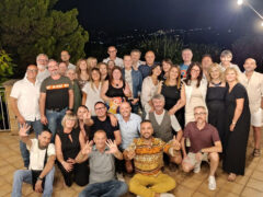 Cena dei ragazzi del 1976 di Corinaldo per i 50 anni