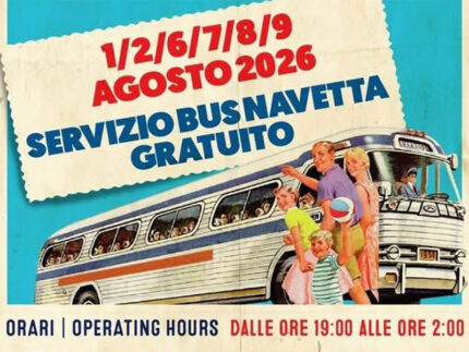 Bus navetta gratuito per il Summer Jamboree 2026